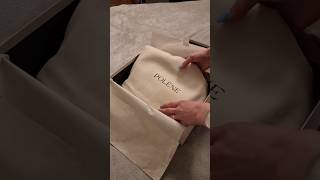 Unboxing Polene Cyme Mini polenebag polenecyme poleneparis cymemini poleneunboxing unboxing [upl. by Uphemia]