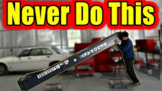 Watch Before Buying and Installing a Car Lift [upl. by Eetnuahs]