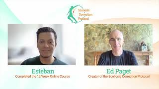 Scoliosis Correction Protocol One on One Training  Esteban Testimonial [upl. by Able]