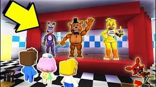 😱NOS CONVERTIMOS EN ANIMATRONICOS DE FIVE NIGHTS AT FREDDY EN MINI WORLD  FNAF POR 1 DIA [upl. by Itak]