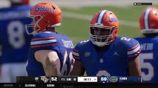 NCAA 25 Online Dynasty UCF VS UF [upl. by Gwenore279]