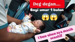 BAYI 1 BULAN POTONG RAMBUT BIKIM DEGDEGAN 😏😏😏😏 DBMCHANNELDIMS [upl. by Brey]