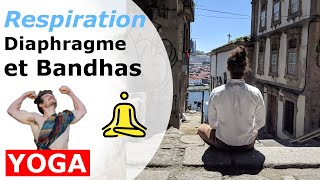 Le diaphragme en Yoga  Pourquoi engager la ceinture abdominale [upl. by Nnylram]