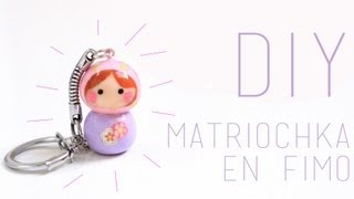 DIY  Matriochka en Fimo Kawaii  Chibi  Polymer Clay Matryoshka English subs [upl. by Nelsen256]