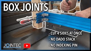 Intro to Box Joints with JOINTEC [upl. by Odelinda306]