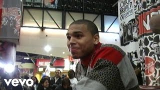 Chris Brown  Exclusive In Store Footage [upl. by Reagen944]