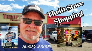 Thrift Stores of Albuquerque Treasures Found  Blakes Burgers 70th Anniversary [upl. by Romito]