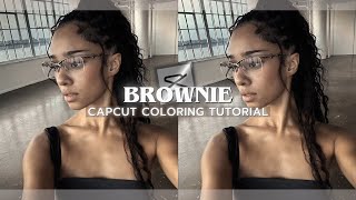 Capcut Coloring Tutorial “Brownie”  9 [upl. by Halbeib987]