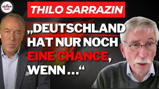 Thilo Sarrazin quotDeutschland hat nur noch eine Chance wenn … quot  Klartext [upl. by Edythe]