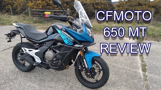 ★ CFMOTO 650 MT REVIEW ★ [upl. by Ilellan]