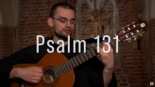 Franciszkańskie granie  Psalm 131 muz Piotr M Dąbek OFMConv [upl. by Caro]