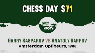 Garry Kasparov vs Anatoly Karpov  Amsterdam Optibeurs 1988 [upl. by Matthiew]