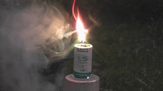 Lithium Battery  Slow Mo at ¼ Speed 3 [upl. by Fern]