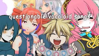 questionable vocaloid songs [upl. by Ninnahc]