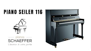 PIANO DROIT SEILER 116 [upl. by Ilwain]