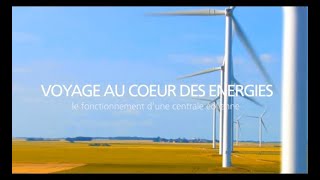 Comment une centrale éolienne transforme la force du vent en électricité  EDF [upl. by Ecirtnom]