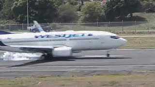 737 Breaks After Too Hard Landing [upl. by Riker]