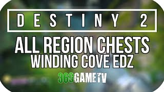 Destiny 2 All Winding Cove Region Chest Locations  Earth Region Chests European Dead Zone  EDZ [upl. by Bendicta]