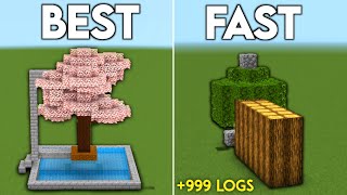 2 BEST TREE Farms For Minecraft 120 Tutorial  UNLIMITED WOOD [upl. by Ynnor]