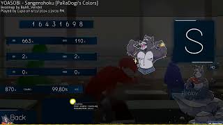 playing osu is so Awesome  Sangenshoku quotcoolquot HD alt score [upl. by Atnoed639]