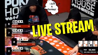 I Played J10 off BacktoBack and It went Like This ♠️ pokerhouselivestreams [upl. by Hubie]