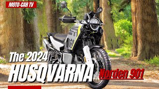 The 2024 Husqvarna Norden 901  MOTOCAR TV [upl. by Ronal]