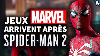 Ces JEUX MARVEL arrivent après SPIDERMAN 2 PS5 [upl. by Ametaf]