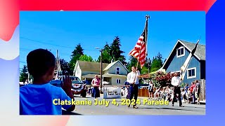 Clatskanie July 4 2024 Parade [upl. by Geoffry]