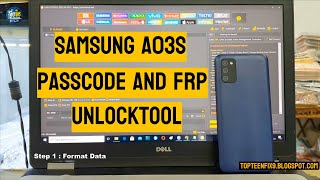 Samsung A03S FRP UnlockTool ahmeefood [upl. by Aikit381]