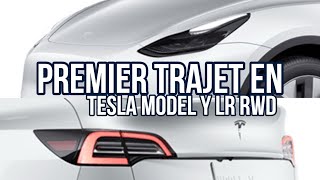 Premier Trajet  80 km dans la nouvelle version Propulsion Grande Autonomie du Tesla Model Y [upl. by Eniamreg]