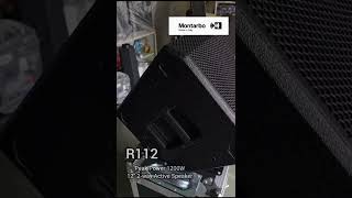 Montarbo R112 Active speaker system proaudio montarbo activespeaker soundsquare speaker dj [upl. by Winterbottom395]