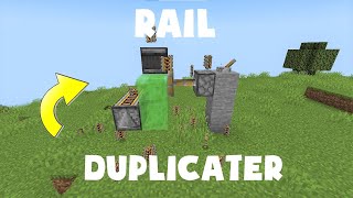 Minecraft 120 Duplication Glitch  INFINITE Rails [upl. by Eseela]