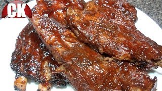 How to make Slow Cooker BBQ Ribs  Chef Kendras Easy Cooking [upl. by Stannwood]