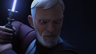 Star Wars Rebels Darth Maul vs Obi Wan  official FIRST LOOK clip 2017 [upl. by Adnawyt]