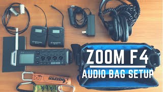 ZOOM F4 Sound Kit Setup [upl. by Ardiedal]