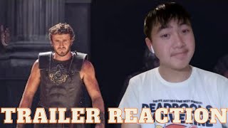 Gladiator II 2024 New Trailer Reaction [upl. by Henigman664]