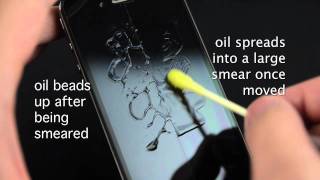 【Green Onions Supply】 Oleophobic Screen Protector Demonstration 2 [upl. by Eissahc]