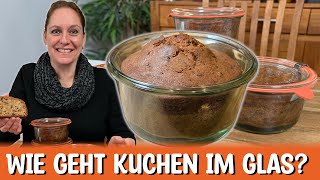 So machst Du Kuchen im Glas haltbar  Schritt für Schritt 😃 [upl. by Esaj]