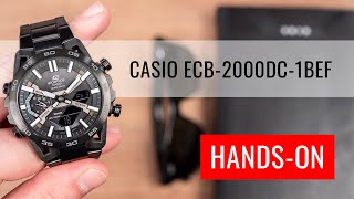 HANDSON Casio Edifice Sospensione ECB2000DC1BEF [upl. by Enoryt]