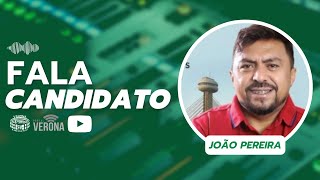 ENTREVISTA COM JOÃO PEREIRA CANDIDATO À VEREADOR DE TERESINA [upl. by Natfa]