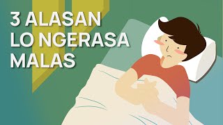 3 Alasan Lo Merasa Malas menurut Psikologi Mengenali Perasaan Malas [upl. by Lupien]