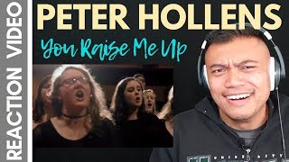 YOU RAISE ME UP opb Josh Groban sung A Cappella by PETER HOLLENS  Bruddah Sam REACTION [upl. by Daffie]