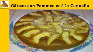 Gâteau aux pommes et à la cannelle recette rapide et facile HD [upl. by Latsyrd]