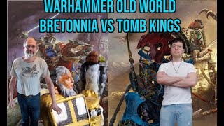 Old World Battle Report Bretonnia vs Tomb Kings 2k [upl. by Dygal820]