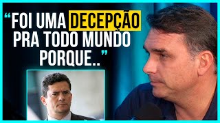 FLÁVIO BOLSONARO fala sobre SERGIO MORO e MANDETTA [upl. by Anomor947]