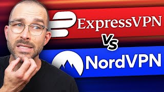 NordVPN vs ExpressVPN  Comparing the best VPNs of 2024 [upl. by Jaclin]