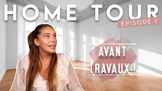 VLOG RENOVATION 1  Home tour avant travaux [upl. by Biles673]