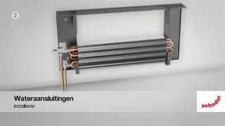 Zehnder Designradiator Zehnder Lateo en Lateo Neo plugandplay te monteren [upl. by Kere]