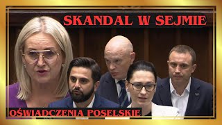 Najciekawsze oświadczenia poselskie [upl. by Hermosa]