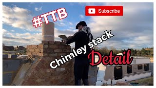 bricklaying chimley vlogg Brickwork chimney stack detail 🧱 [upl. by Niveg]